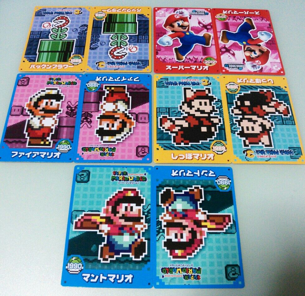 スーパーマリオファミコンカセットチョコエッグオマケセット スーパーマリオファミコンカセットチョコエッグオマケセット