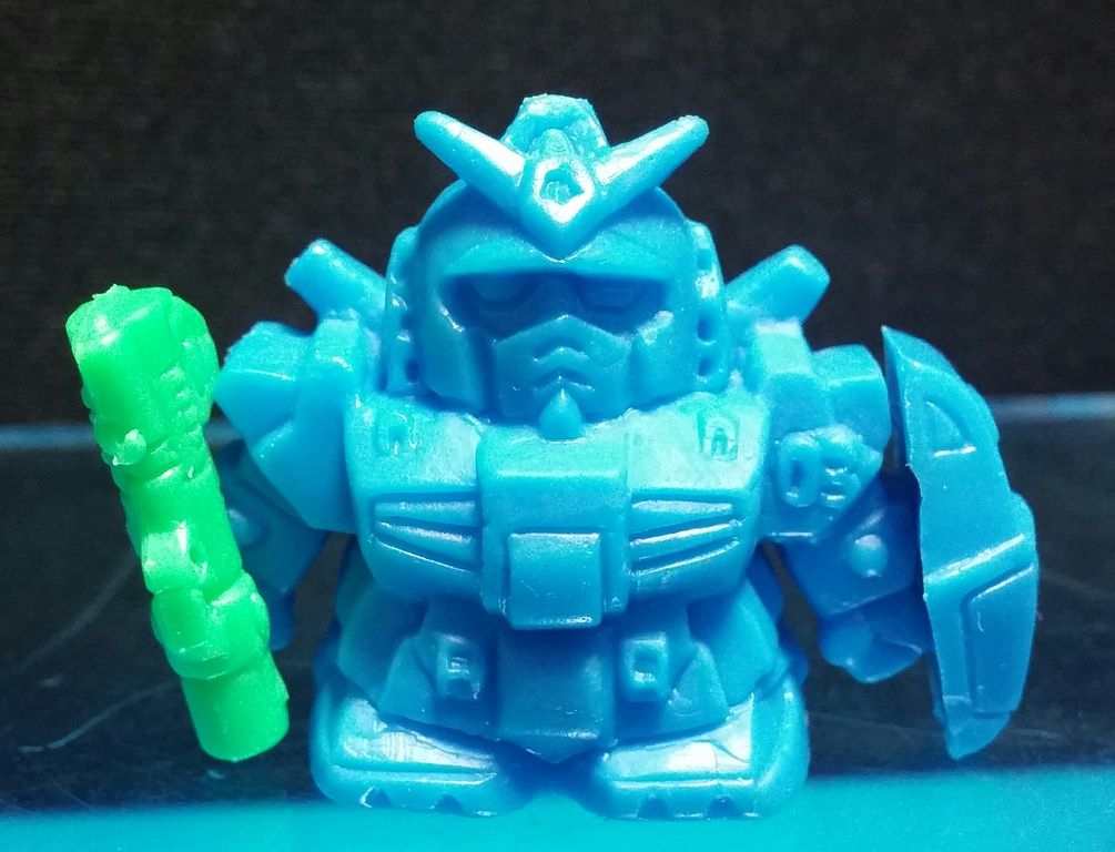 SDガンダム ガン消し 限定武器セットを持たせてみた2 マーク21 SDガンダム ガン消し 限定武器セットを持たせてみた2 マーク21