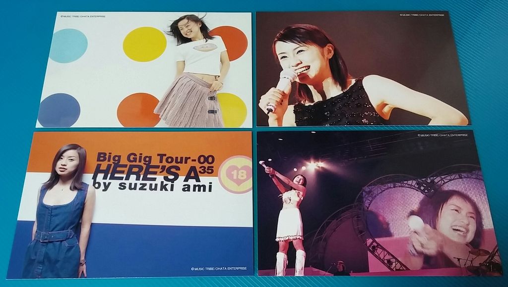 アマダ 鈴木あみ ブロマイド part2 連続当 駄菓子屋 引き物