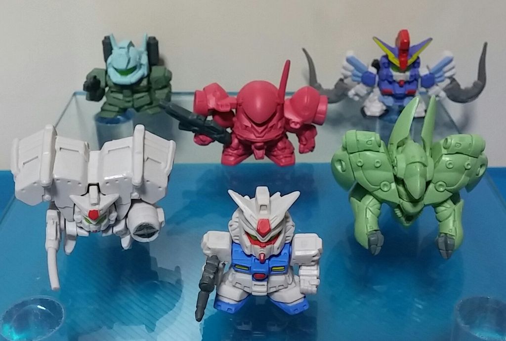 バンダイSDガンダムフルカラーステージダブり無し未開封100個セット③ バンダイSDガンダムフルカラーステージダブり無し未開封100個セット③