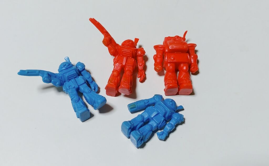 日記 ガン消しを色々入手 レアカラー メタリック : トレジャー