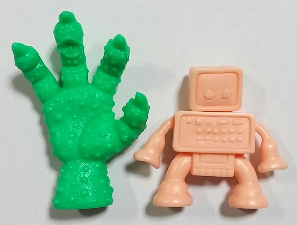 キン肉マン 1999年復刻版 キン消し キンケシ ガチャガチャ 台紙 