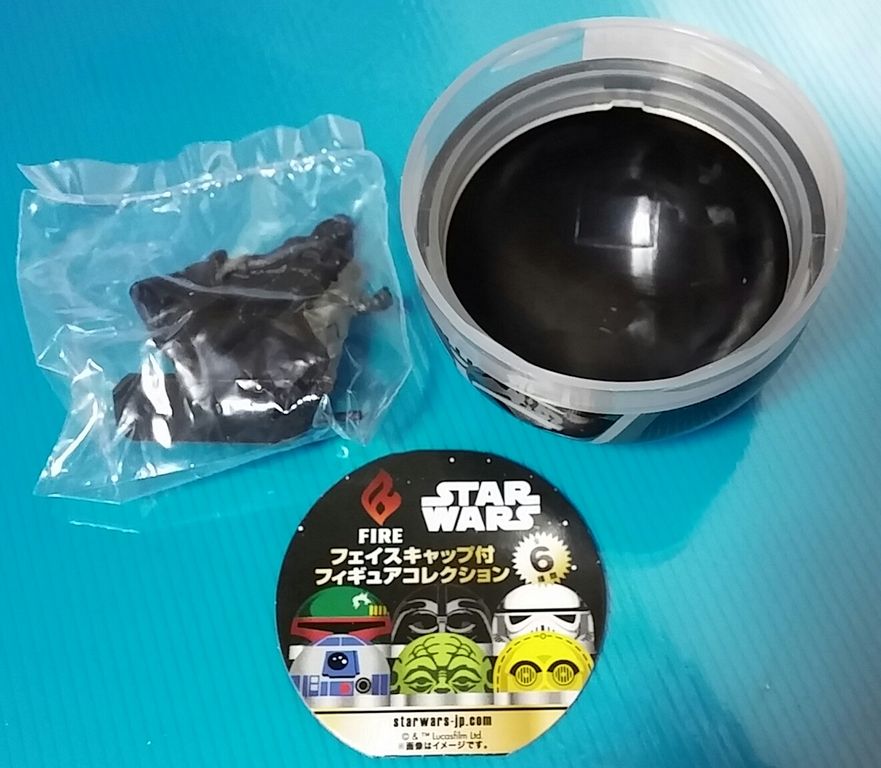 キリン FIRE スターウォーズ フェイスキャップ付フィギュア キリン FIRE スターウォーズ フェイスキャップ付フィギュア
