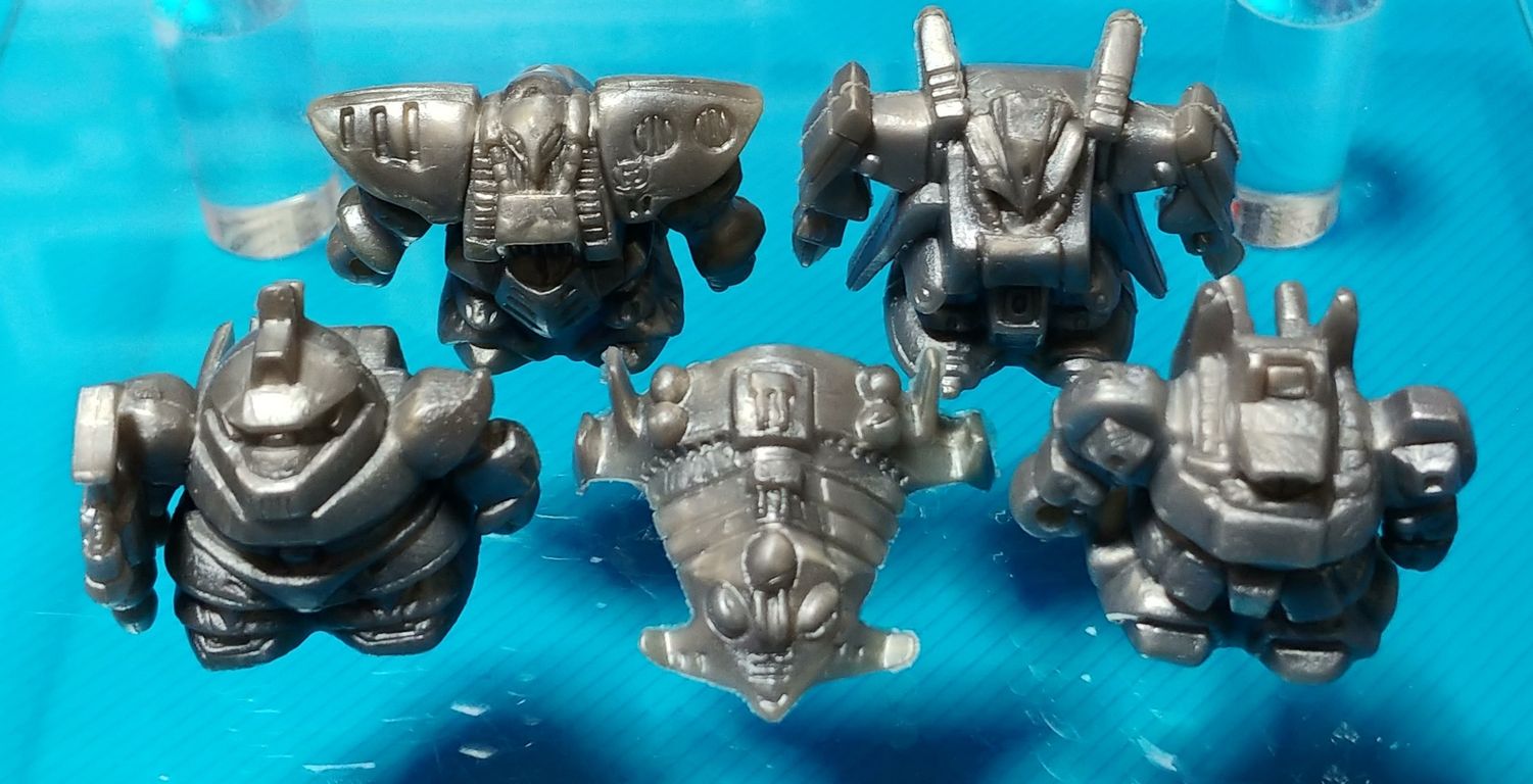 SDガンダム ガン消し レアカラー祭り3 各弾毎にレアカラーを纏めてみた