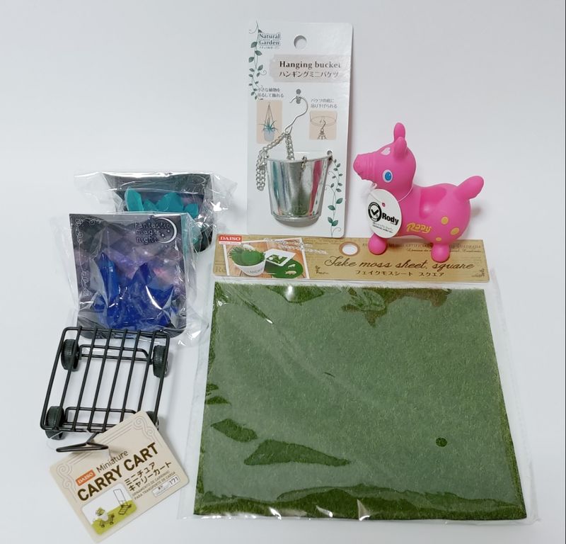 100均で購入した撮影に使えそうな小物 ダイソー キャンドゥ セリア フィギュア トレジャーハンティン部 部長のブログ