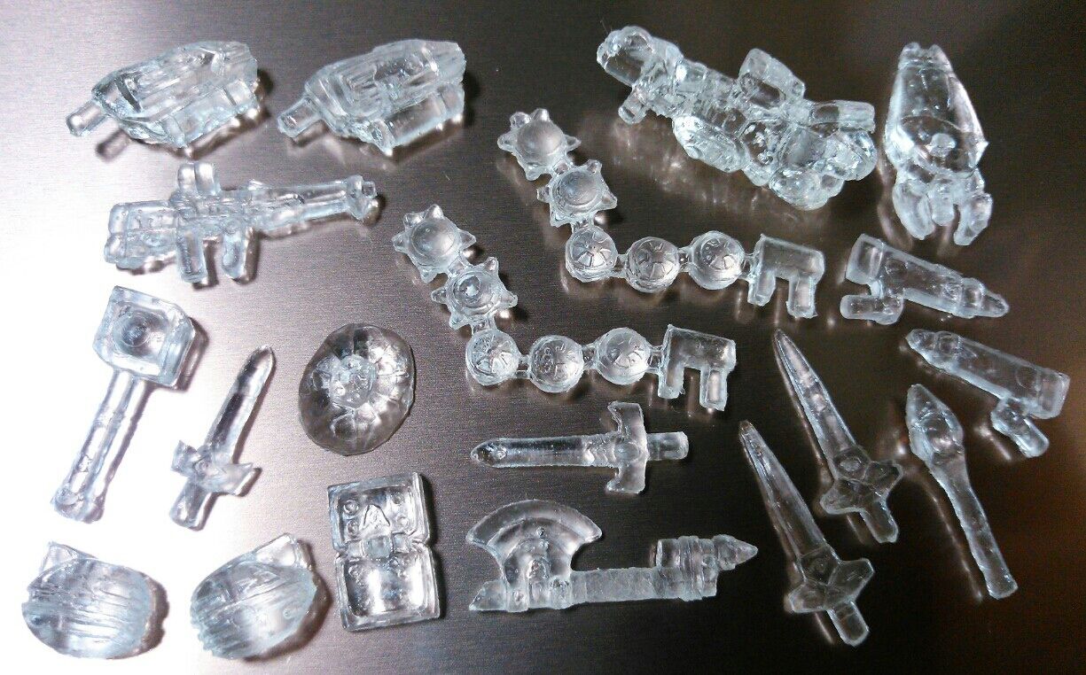 趣味の日記 レジンでガン消しのパーツ作ってみた2 : トレジャー