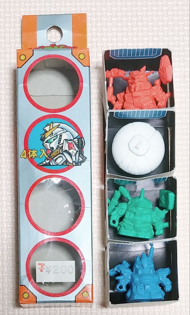 何処かの誰かの宝箱 SDガンダム ガン消し アマダ ポーズ人形 旧素材