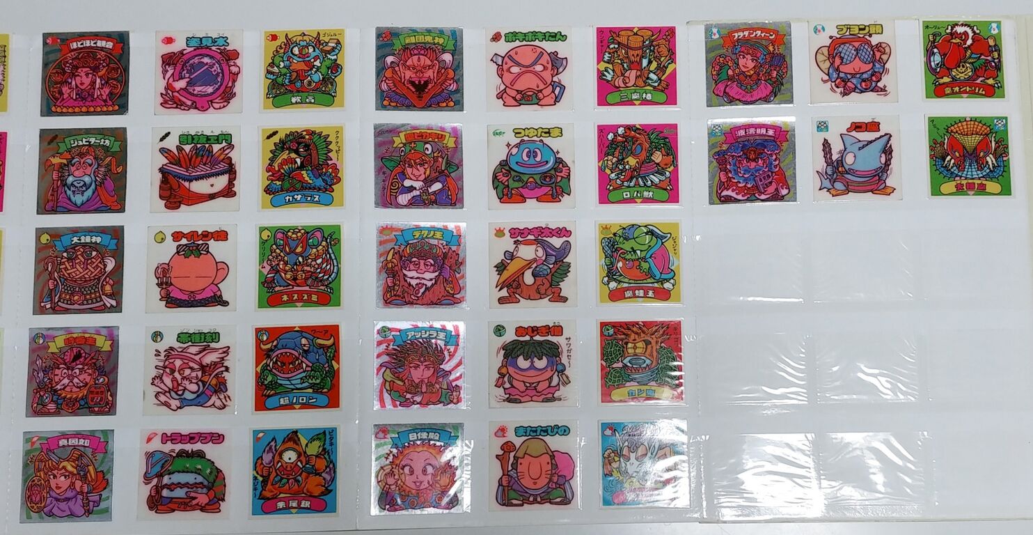 ロッテ ビックリマン 16弾 シール 3すくみ 当時物 復刻 画像 リスト