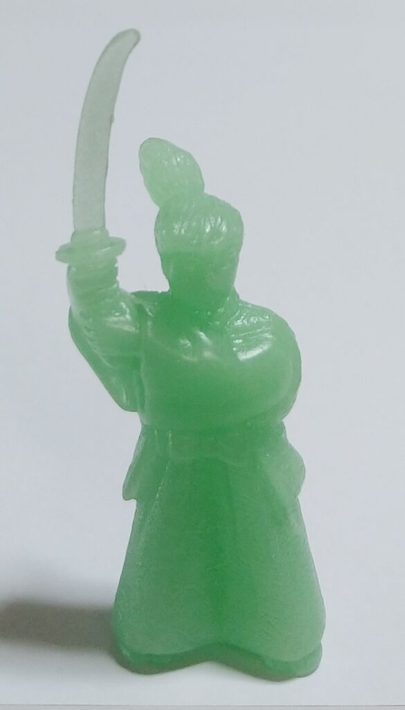 ロッテ ファミコンチョコ 2弾 謎の村雨城 消しゴム 蓄光 リスト