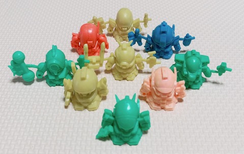 SDレイズナー マーク1 ガシャポン戦士 ガン消し SDガンダム