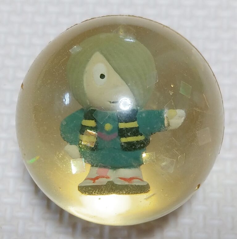 ゲゲゲの鬼太郎 スーパーボール キャラクターフィギュア入り 彩色 消しゴム トレジャーハンティン部 部長のブログ