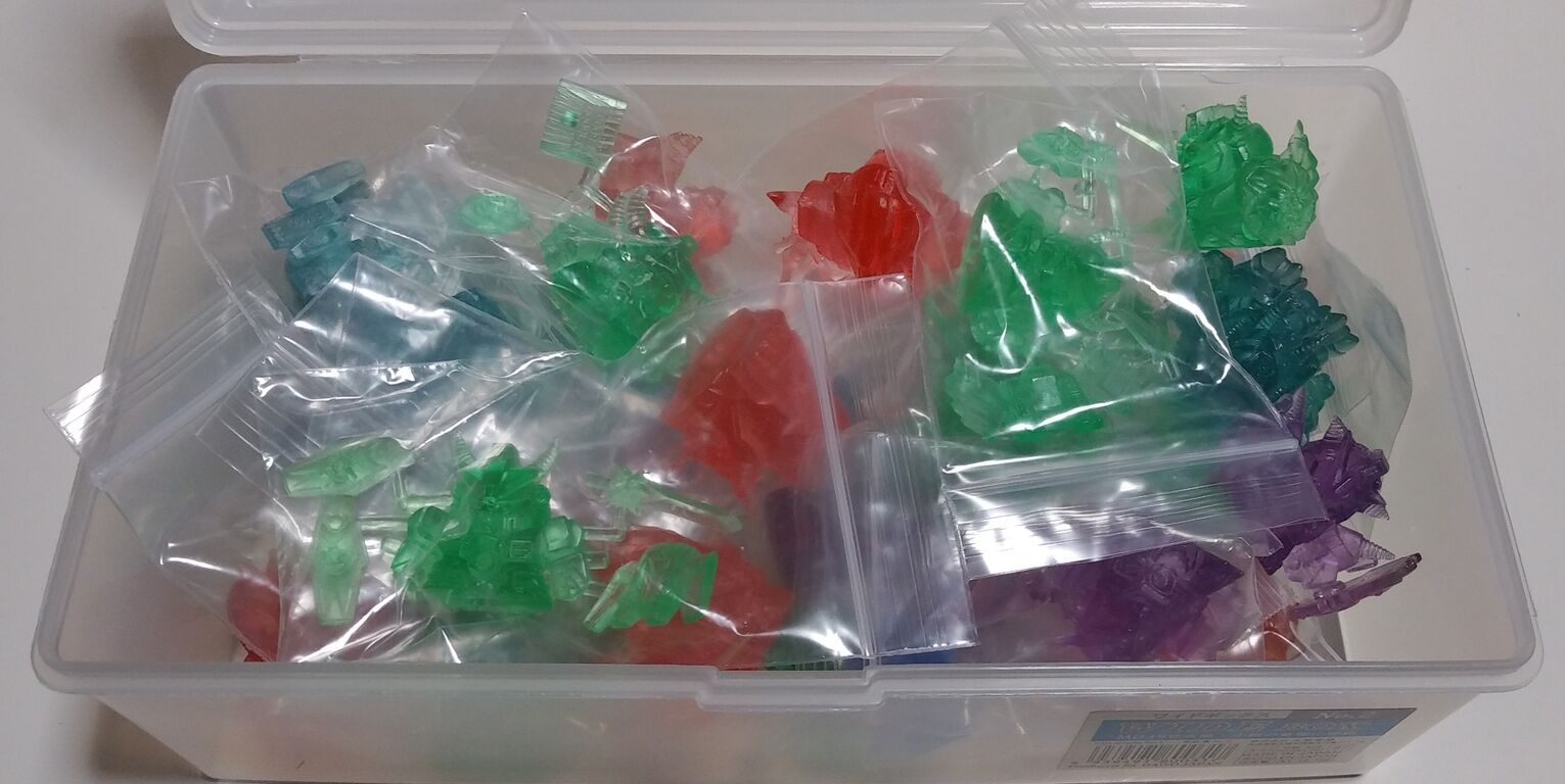 所持確認日記 ガンドランダーのクリアカラー SDガンダム ガン消し レア