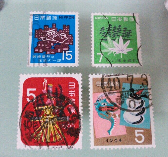 駄菓子屋物／日本切手と世界の切手集 短冊 1冊まとめて : 切手・
