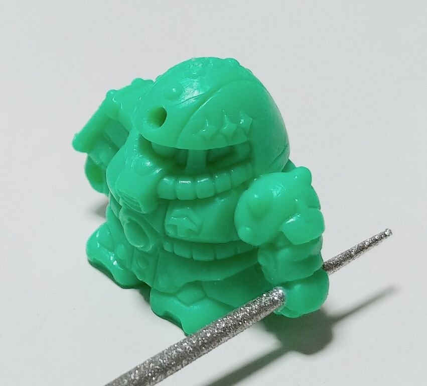 元祖SDガンダム 作業用ザク　バウ　ガン消し Yahoo!オークション - ガン消し 作業用ザク 元祖SDガンダム