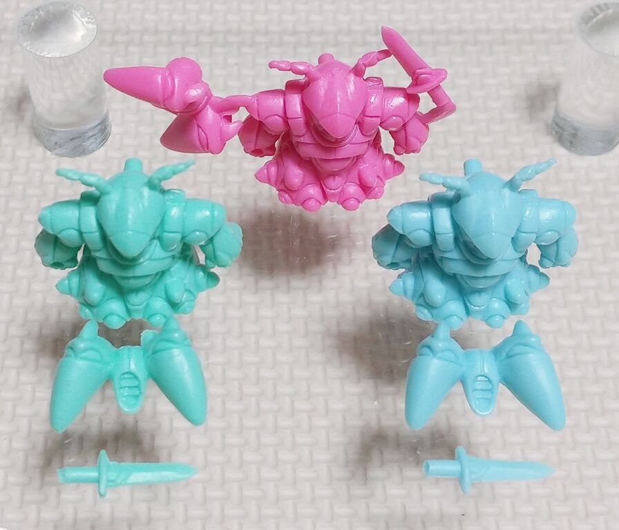 続 ガシャポン戦士日記 SDダンバインのレアカラーが増えたから