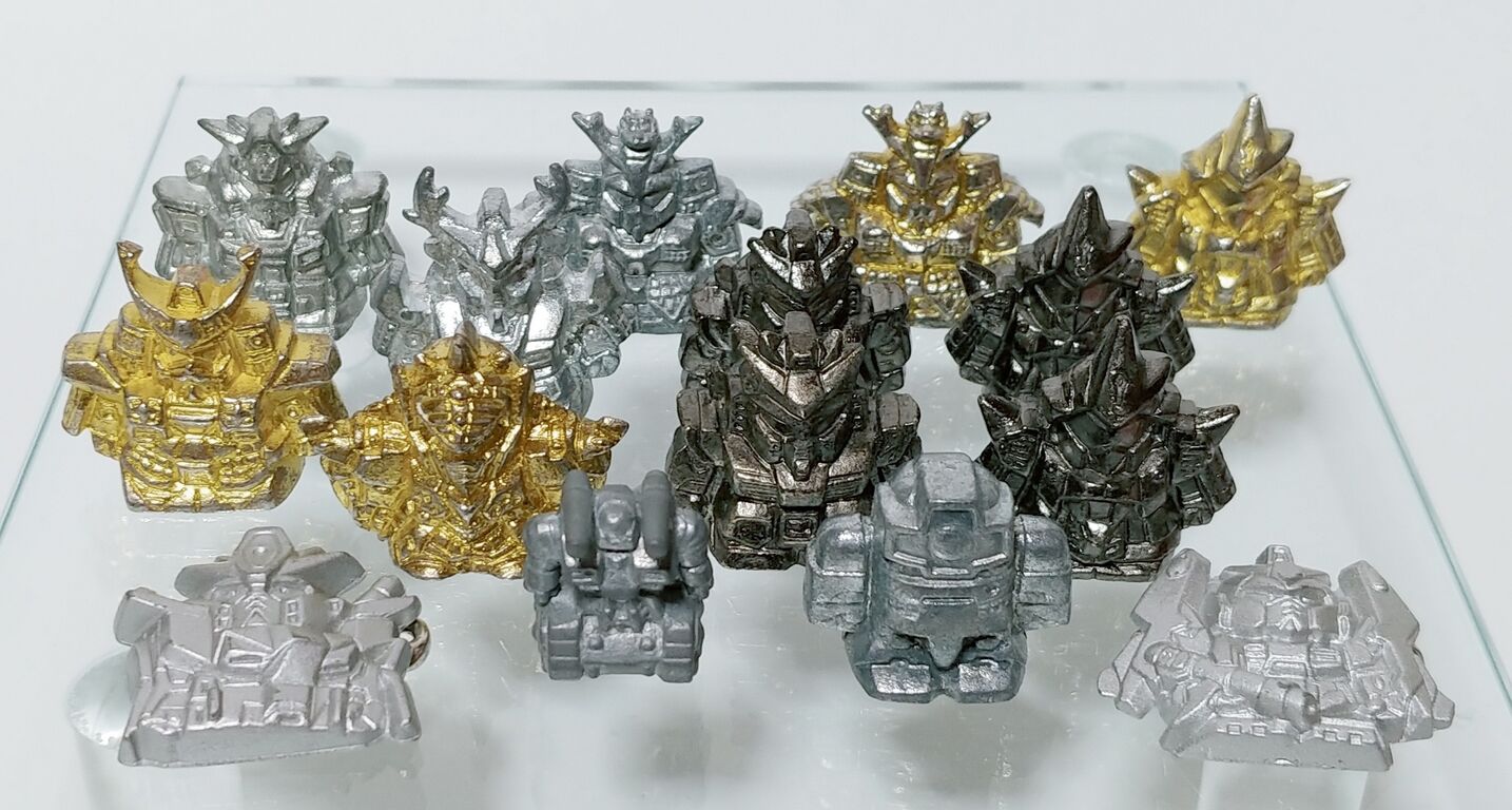 消しゴム纏め開封日記 後編 ガン消し SDガンダム レアカラー 疑似蓄光