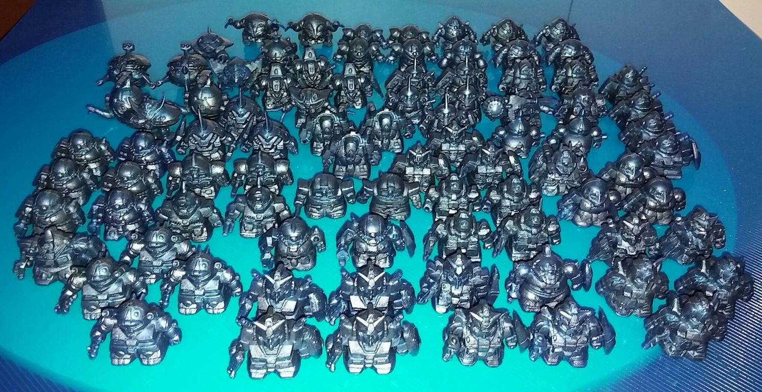 日記 遂にガン消しのブルーメタリックverフルコンプ‼ フォレスト玩具 