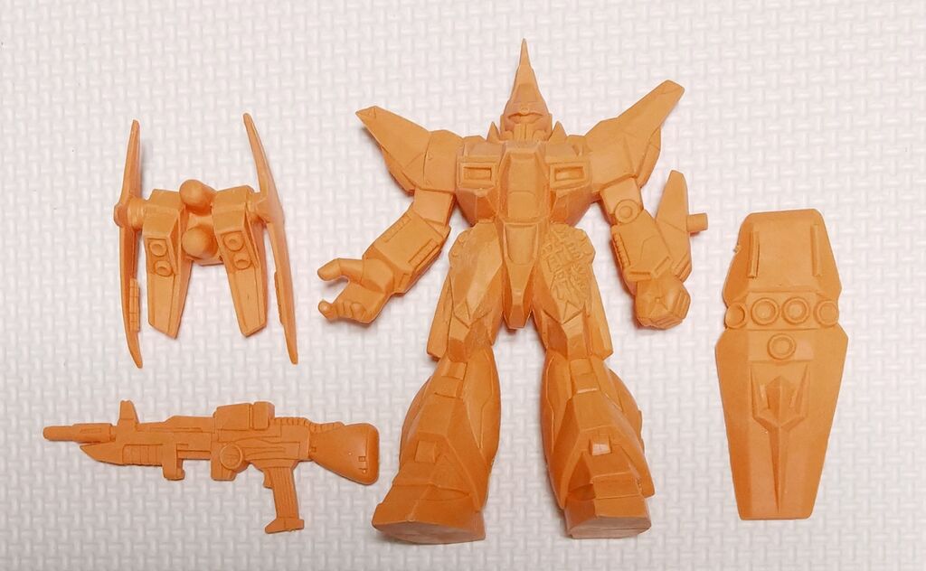 所持確認日記 ZガンダムとΖΖガンダムのデカ消し 消しゴム 機動