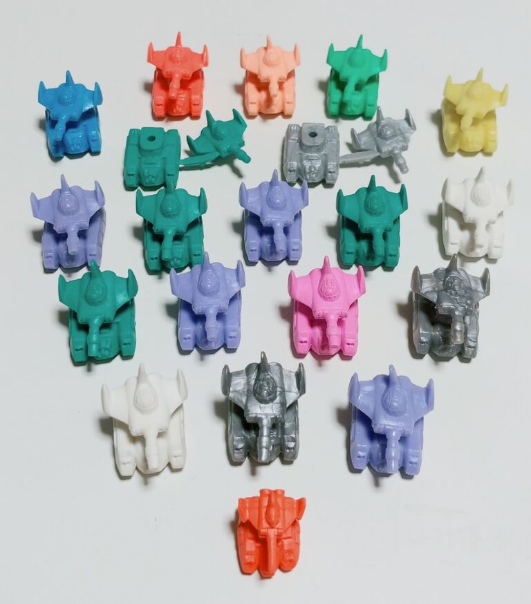 それゆけ！マゼラアタック軍団！！ ガン消し レアカラー SDガンダム