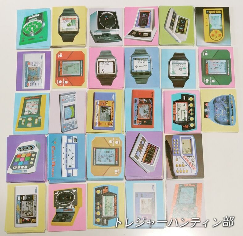 青箱 アマダ L・S・Iゲーム ミニカード 1弾 ゲームウォッチ LSIゲーム