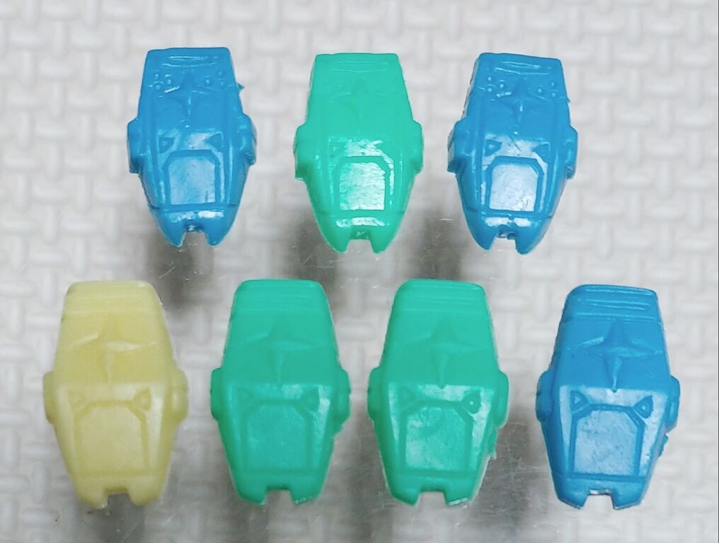 ガン消しのパーツの見分け方 ガンダム7号機 フルアーマー ガン消しのパーツの見分け方 ガンダム7号機 フルアーマー