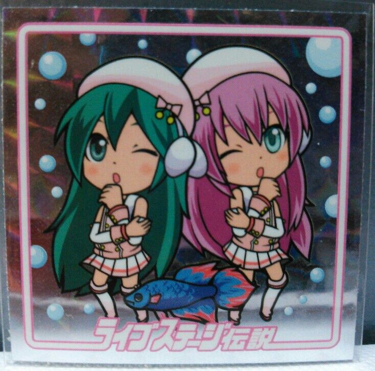 初音ミク ミックリマン・ライブステージ伝説コンプ 開封済パッケージ全