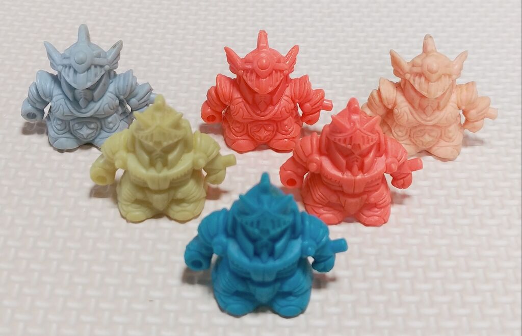 ガン消し　色褪せたボール 纏め開封洗浄日記 外伝中心のガン消し SDガンダムR SDR 消しゴム