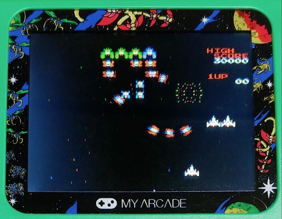 懐かしい3つのゲームが遊べる！ マイアーケード ポケット