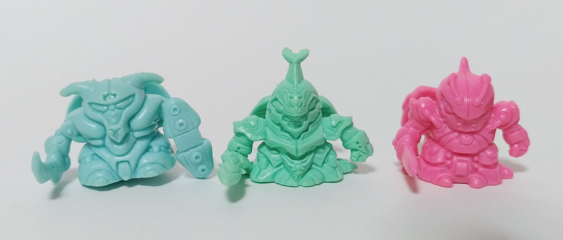 SDダンバイン　ライネック　消しゴム　フィギュア　ガシャポン戦士　レアカラー ガシャポン戦士日記 SDダンバインのレアカラーが増えたから整理して