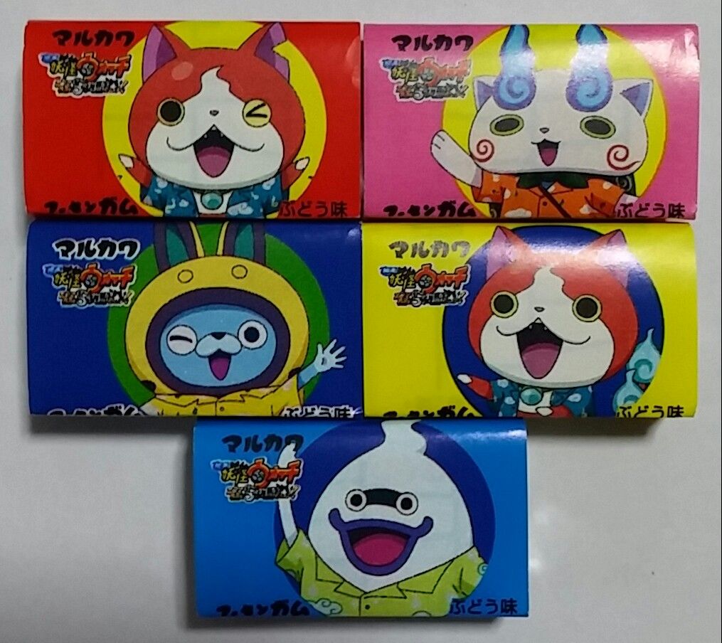 現代の駄菓子レポート12 マルカワとトップの10円ガム色々 マルカワ編 フーセンガム キャラクターガム トレジャーハンティン部 部長のブログ