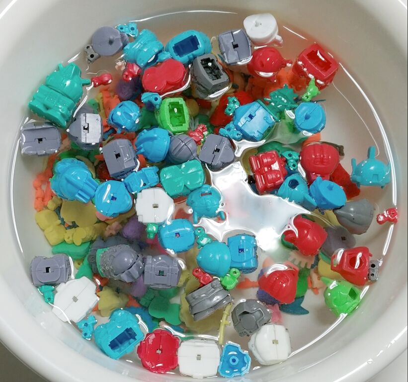 纏め開封日記 森永 モビルクロス パワーアップシステム 食玩 SD