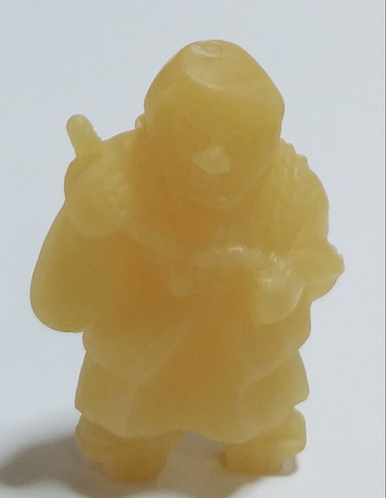 ロッテ ファミコンチョコ 2弾 謎の村雨城 消しゴム 蓄光 リスト