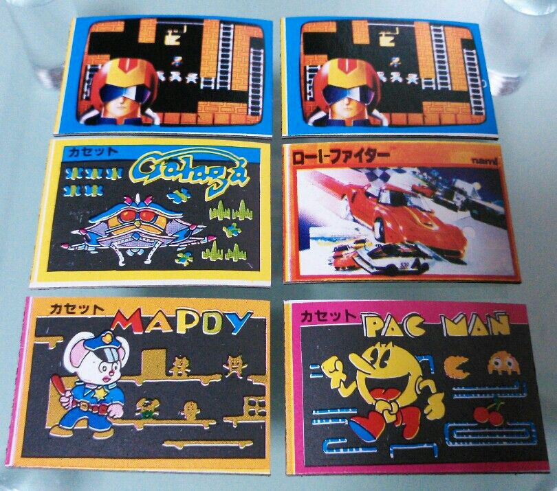 8種コンプ エレキ磁石 ナムコ ファミコン カセット エレキ マグネット