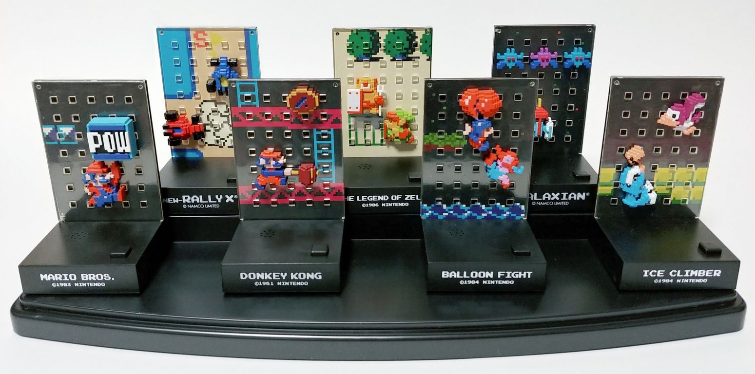 ファミコン ドットグラフ ニンテンドー ナムコ サウンド付