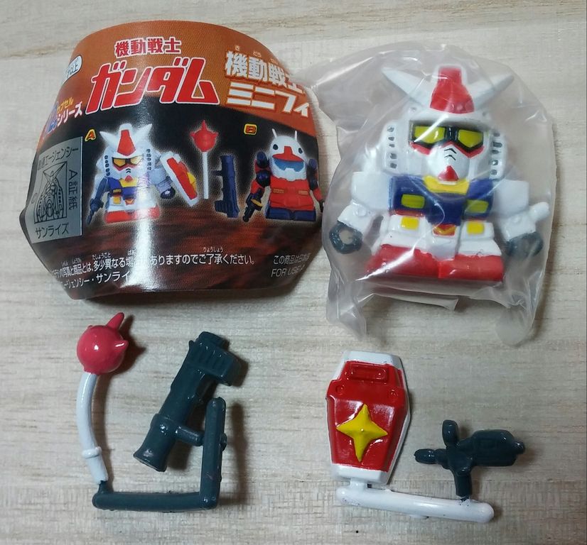 バンプレスト 機動戦士ガンダム ミニフィギュア&ウェポン 52