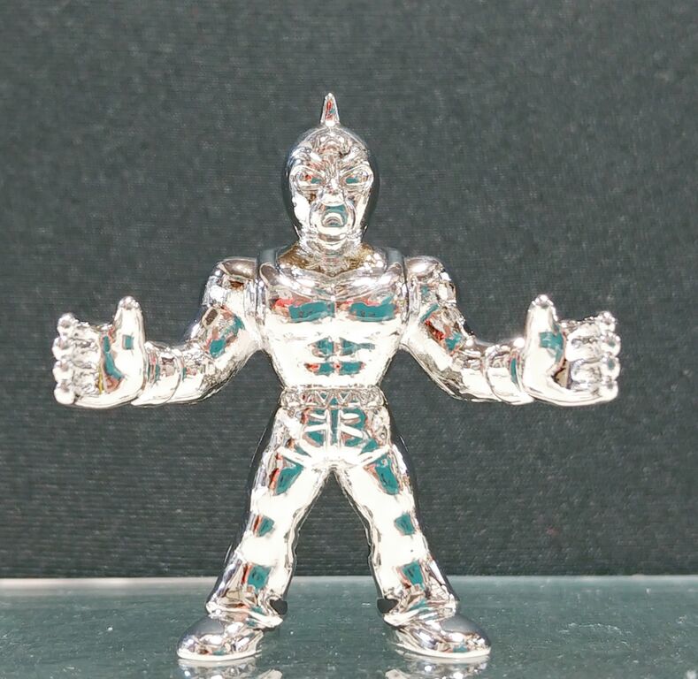 キン肉マン ダイキャスト キンケシ 2弾 金メッキ 銀メッキ ...