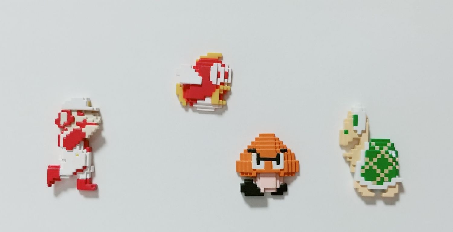 バンプレスト スーパーマリオブラザーズ マグネットフィギュア