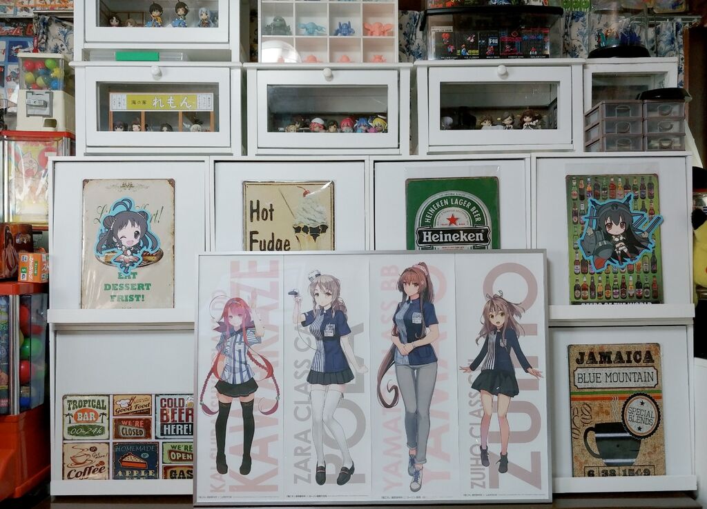 日記 貰った額に艦これのミニタペストリーを並べてみた 艦隊これくしょん ローソン タペストリー トレジャーハンティン部 部長のブログ 日記 貰った額に艦これのミニタペストリーを並べてみた 艦隊これくしょん ローソン タペストリー トレジャーハンティン部 部長のブログ