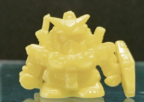 ガン消しセット（パーツ欠損あり） 何で手に穴ないの？ フルアーマーガンダム3号機 SDガンダム ガン