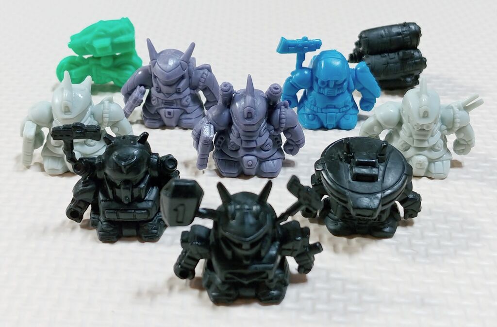 お気に入りのガン消し SDドラグナー ギルガザムネ ガシャポン