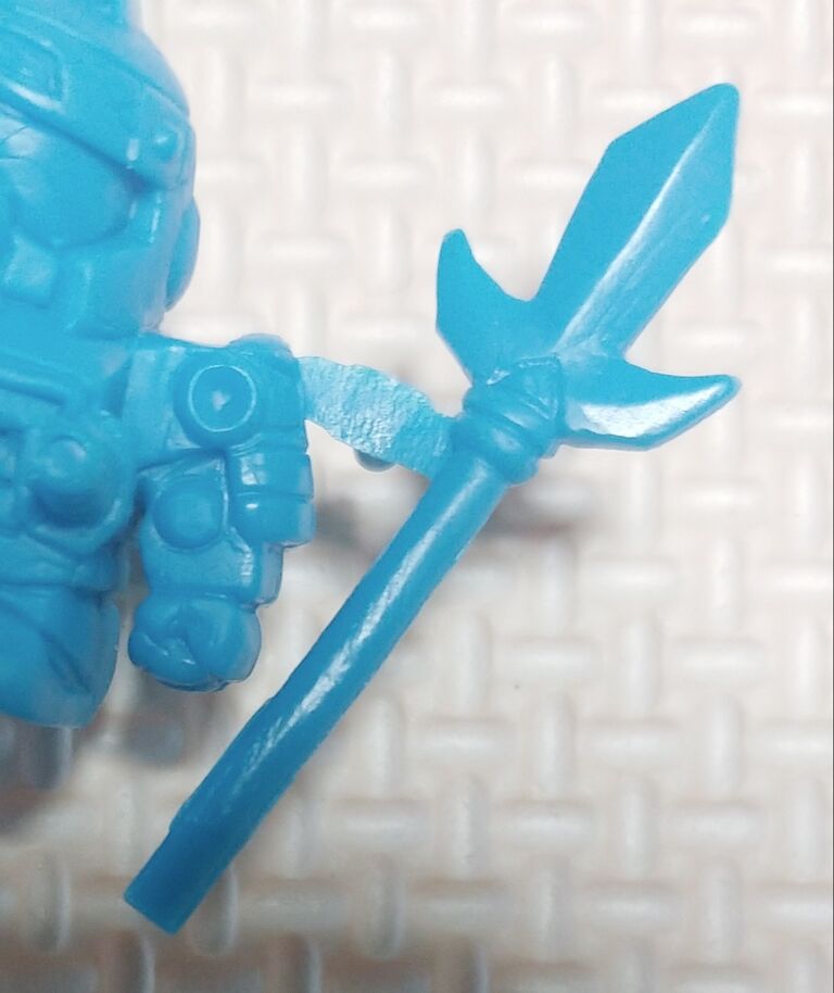 戦国伝 パーツの見分け方 三ツ又の槍 武者ジム リ・ガズィ SD