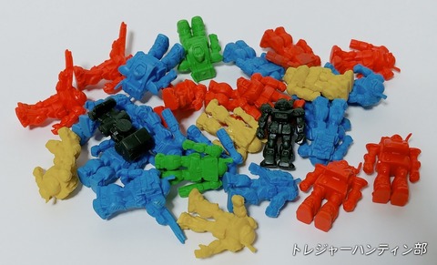 消しゴム ボトムズ 56個 おまけ3個 消しゴム ボトムズ 56個
