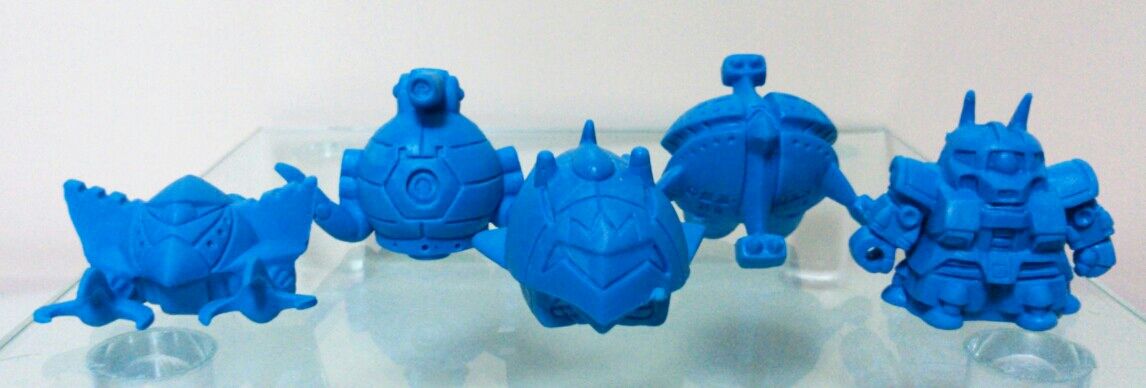 SDガンダム ガン消し part3 マーク3 メタリック 旧素材