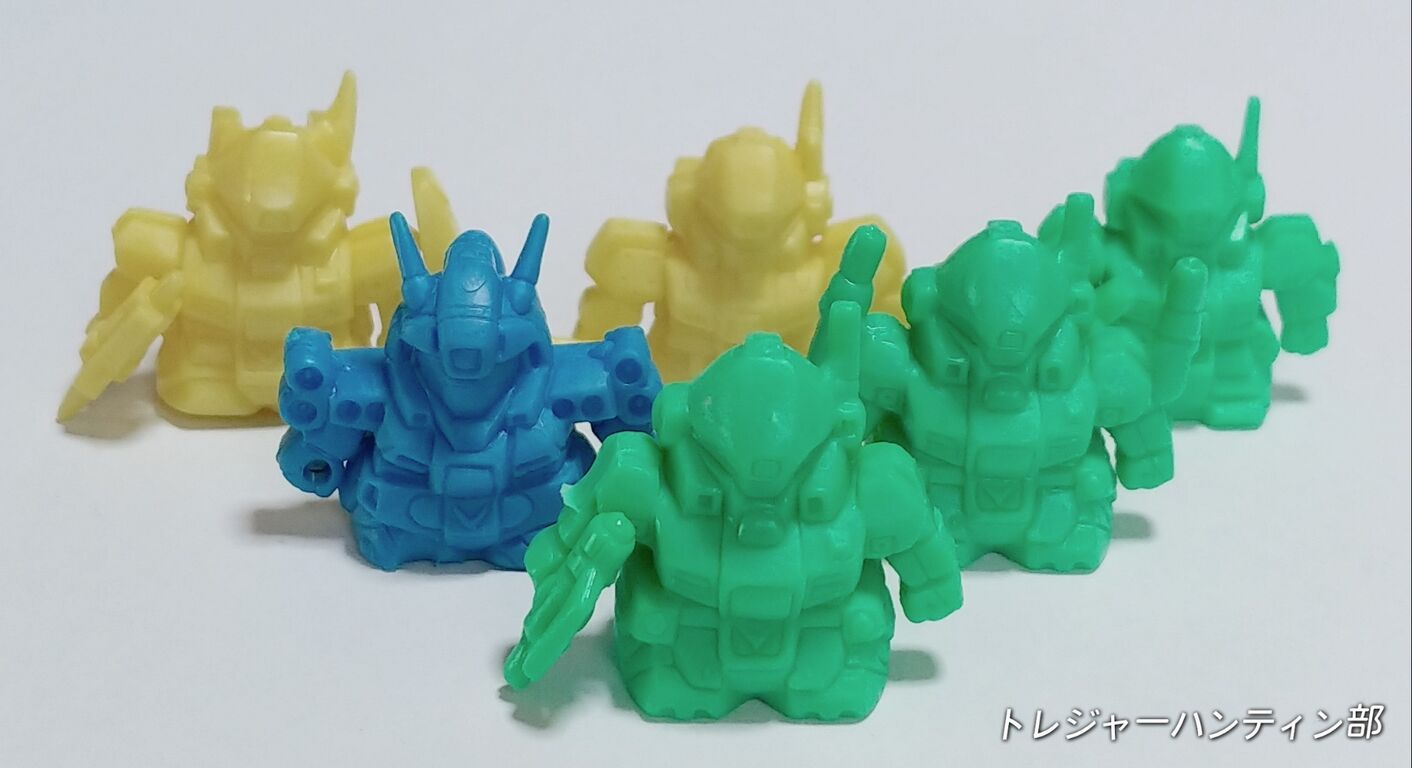 ガン消しのパーツの見分け方11 ジェガン パーツ 武器 違い SD ガン消しのパーツの見分け方11 ジェガン パーツ 武器 違い SD