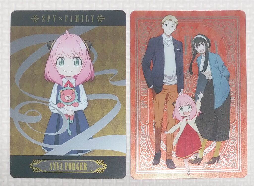 売れ残ったの納得！ スパイファミリー メタルカードコレクション