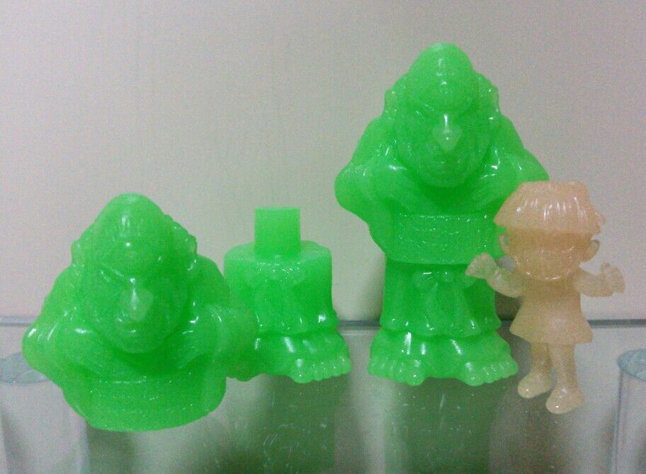 ゲゲゲの鬼太郎 蓄光消しゴム ガチャガチャ : トレジャーハンティン部