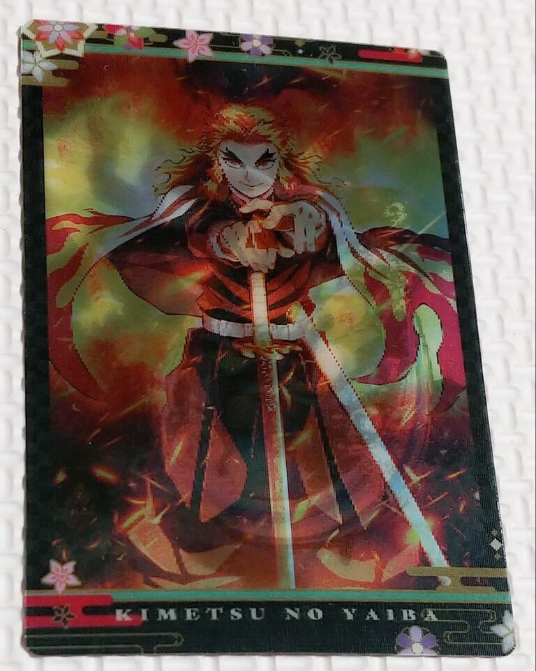 鬼滅の刃 無限列車編 名場面回顧カードチョコスナック3 レンチキュラー