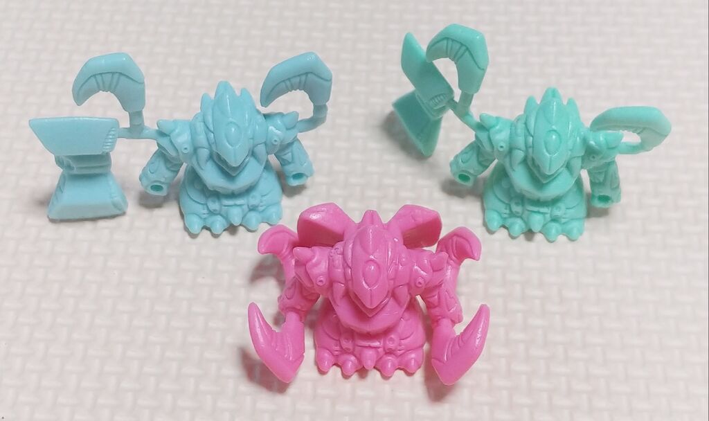 レアカラー祭り！ ダンバイン 消しゴム ガシャポン戦士 SD