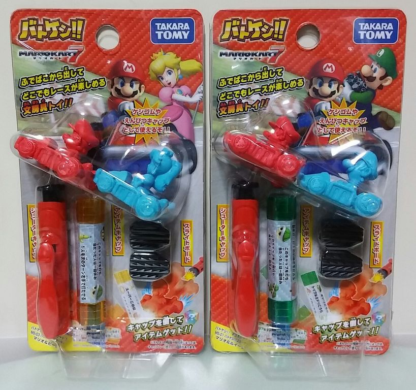 バトケシ マリオカート スーパーマリオ 消しゴム : トレジャー