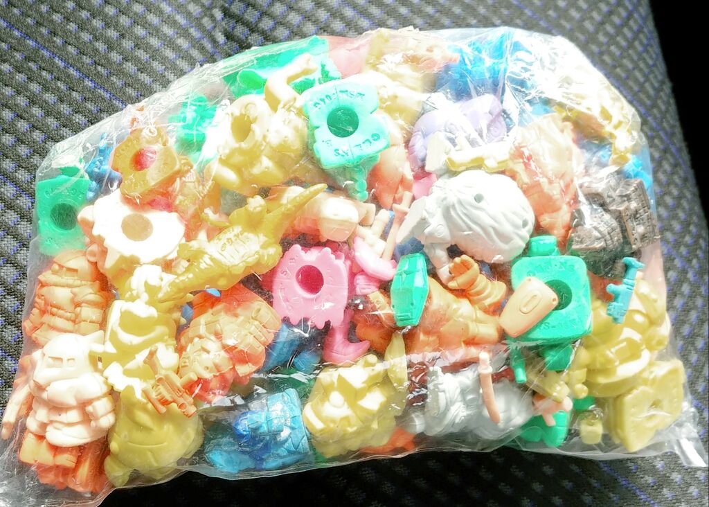 思わぬ掘り出し物だった！ 纏め消しゴム洗浄日記 SDガンダム